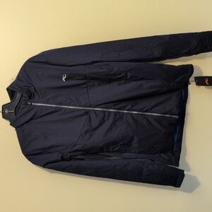KJUS Mens Jacket FRX 3D Map Dark Blue Medium NWT